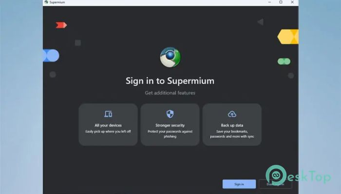 Supermium 144.0.7559.247 R2 Tam Sürüm Aktif Edilmiş Ücretsiz İndir