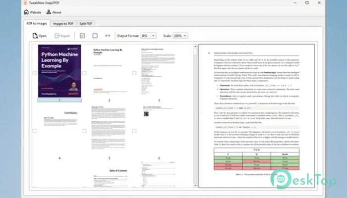 تحميل برنامج TweakNow Snap2PDF 1.0.1 برابط مباشر