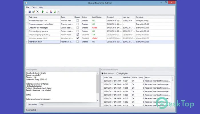 Cogin QueueMonitor Professional  1.6.34 完全アクティベート版を無料でダウンロード