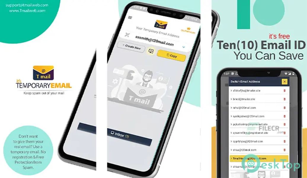 T Mail – Instant Free Temporary Email Address