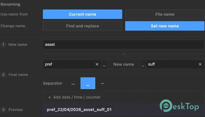 Aescripts Rename It v2.0.3 for Premiere Tam Sürüm Aktif Edilmiş Ücretsiz İndir