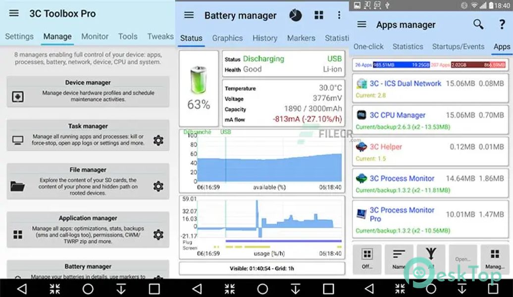 3C All-in-One Toolbox 3.1.0 APK MOD تحميل مجاني كامل