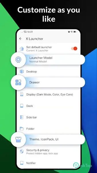 X Launcher - Model x launcher 9.2 APK MOD تحميل مجاني كامل