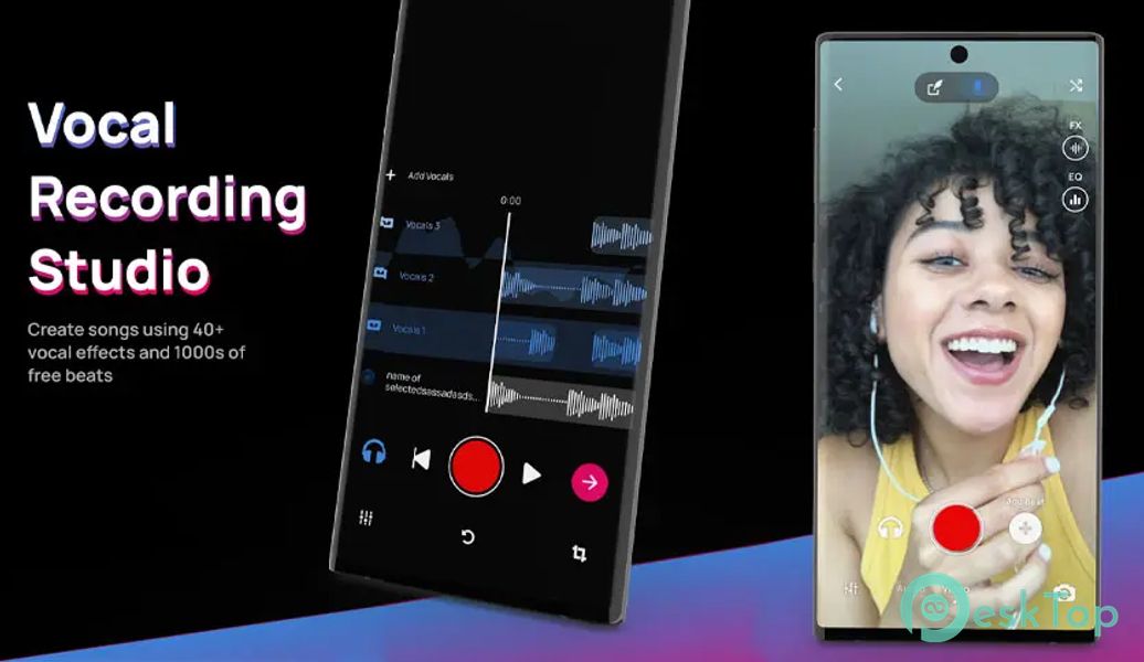 Voloco: Auto Vocal Tune Studio 9.0.1 APK MOD मुफ्त पूर्ण डाउनलोड
