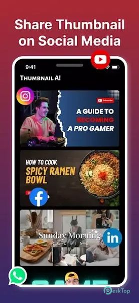AI Thumbnail Maker:Channel Art