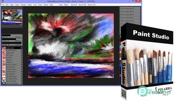  تحميل برنامج Pixarra TwistedBrush Paint Studio 5.03 برابط مباشر