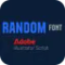 Random FONT - Illustrator Script