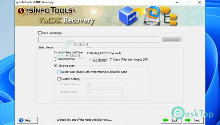 Скачать SysInfoTools VMDK Recovery  22.0 полная версия активирована бесплатно