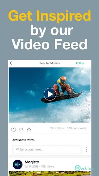 Magisto Video Editor & Maker 6.24.4.20960 APK MOD Полная бесплатная загрузка