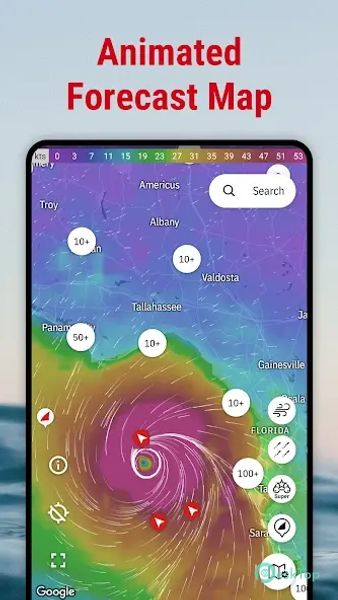 Windfinder: Wind & Weather map