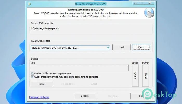 تحميل برنامج Passcape ISO Burner 2.3.2.330 برابط مباشر