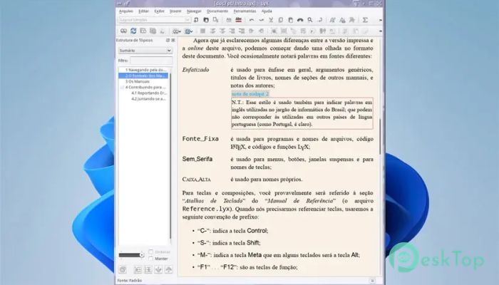 Descargar LyX – The Document Processor 2.4.4 Completo Activado Gratis