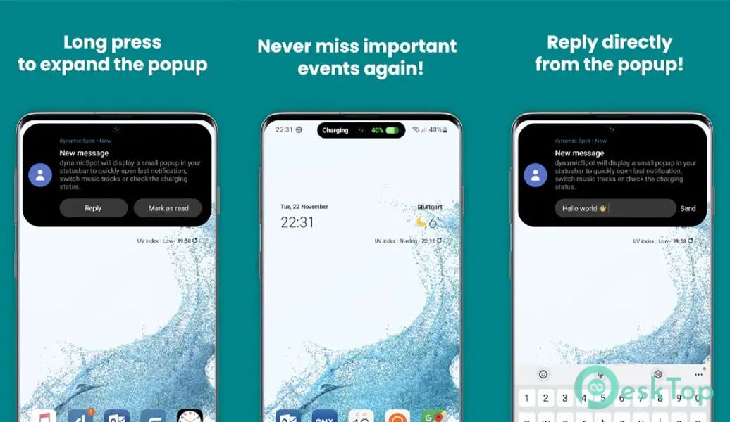 Dynamic Island - dynamicSpot 2.00 b200137 APK MOD Полная бесплатная загрузка