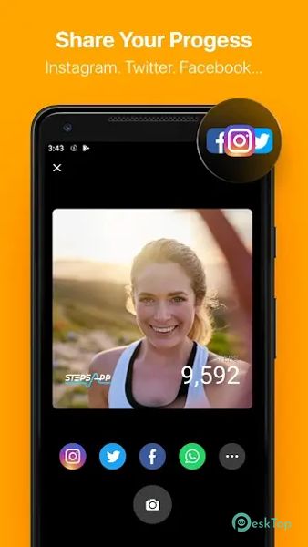 StepsApp – Step Counter 6.4.3 APK MOD 完整免费下载