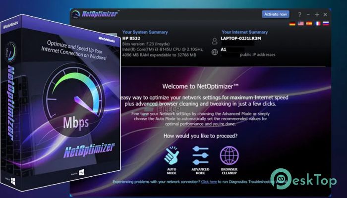 Download WebMinds NetOptimizer 6.1.0.18 Free Full Activated