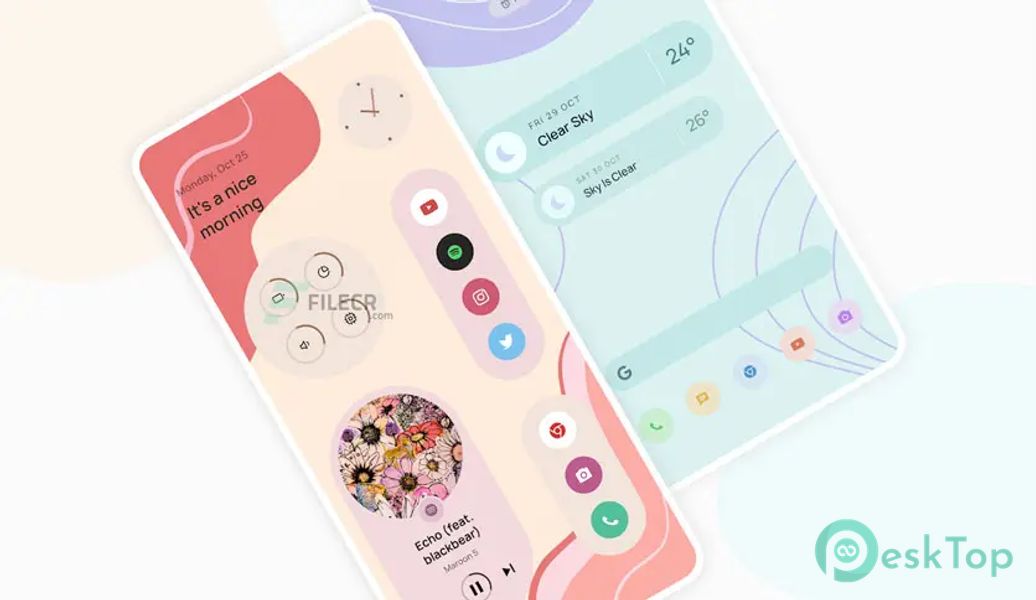 Elega KWGT v2.0.1 APK MOD フル無料ダウンロード