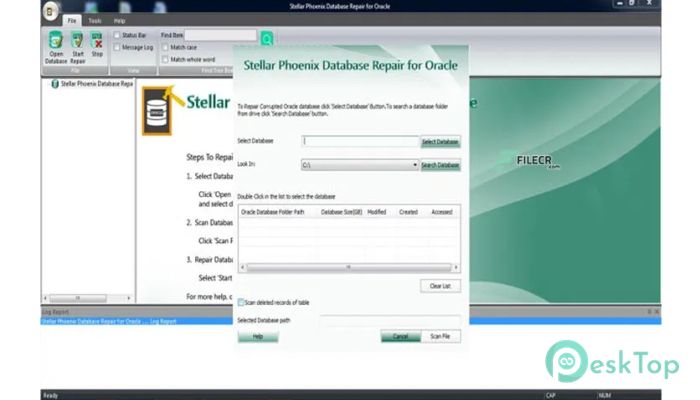 Stellar Phoenix Database Repair for Oracle 4.0.0.0 完全アクティベート版を無料でダウンロード