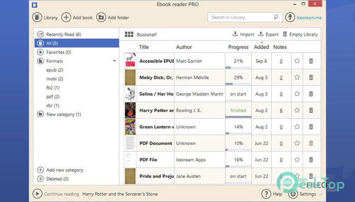  تحميل برنامج Icecream Ebook Reader Pro 6.34 برابط مباشر