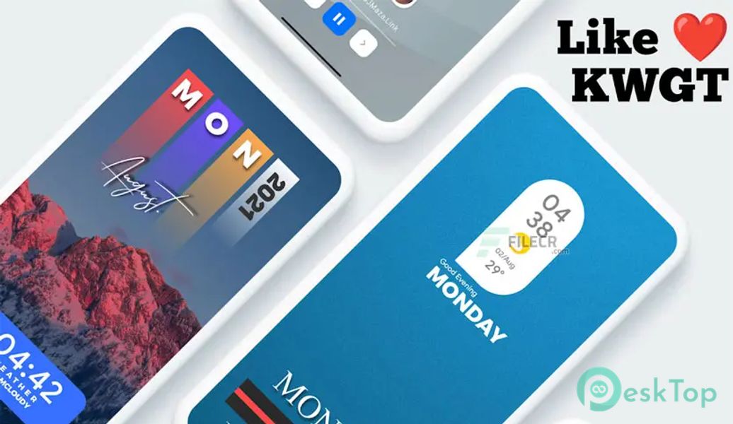 Like KWGT v4.2.6 APK MOD Descarga gratuita completa