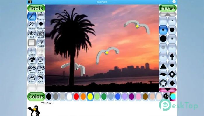 Tux Paint 1.0 完全アクティベート版を無料でダウンロード