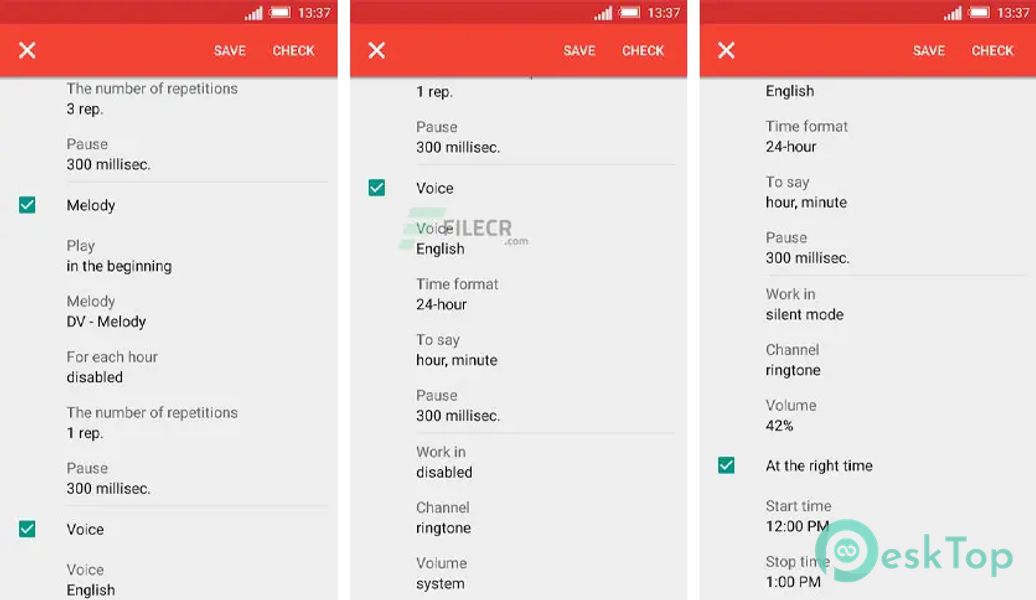 Télécharger Speaking clock DVBeep Pro v7.4.7 APK MOD Gratuitement et Complet