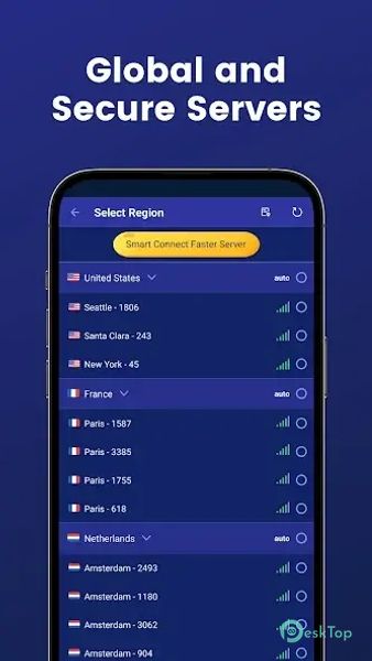 Rocket VPN -Security&Smart 3.22.754 APK MOD تحميل مجاني كامل