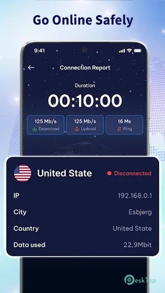 VPN App - Secure VPN Proxy 1.0.4.1 APK MOD Полная бесплатная загрузка