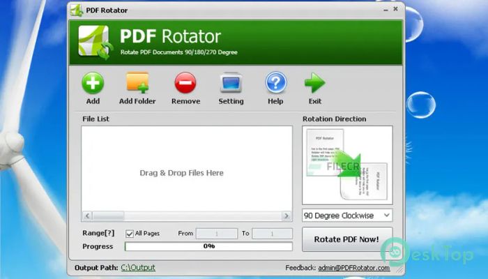 PDF Rotator 2.3.0 Tam Sürüm Aktif Edilmiş Ücretsiz İndir