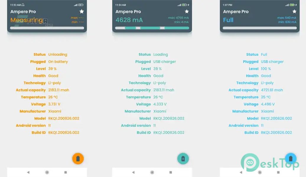 Télécharger Ampere Pro v1.1.4 APK MOD Gratuitement et Complet