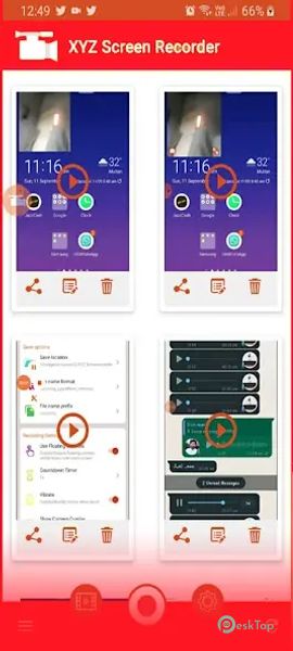 Video screen recorder MP4 6.0 APK MOD تحميل مجاني كامل