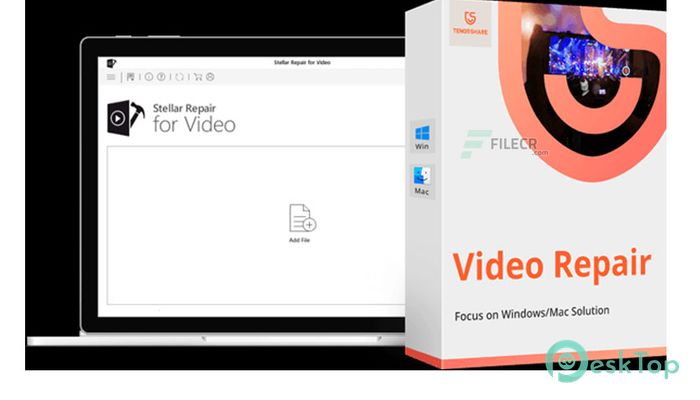 Tenorshare Video Repair 1.0.0 完全アクティベート版を無料でダウンロード