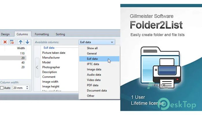 Folder2List 3.27 download the new version for windows