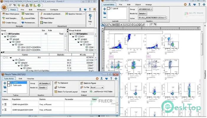 تحميل برنامج Treestar FlowJo 10.9 برابط مباشر