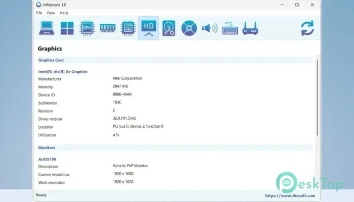 Descargar TkoSoft HWdetails  1.0 Completo Activado Gratis