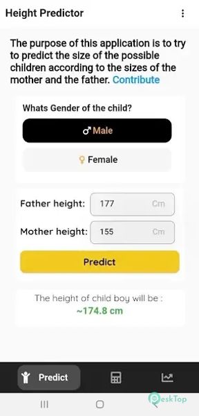 Height Prediction 2.0.2 APK MOD 完整免费下载