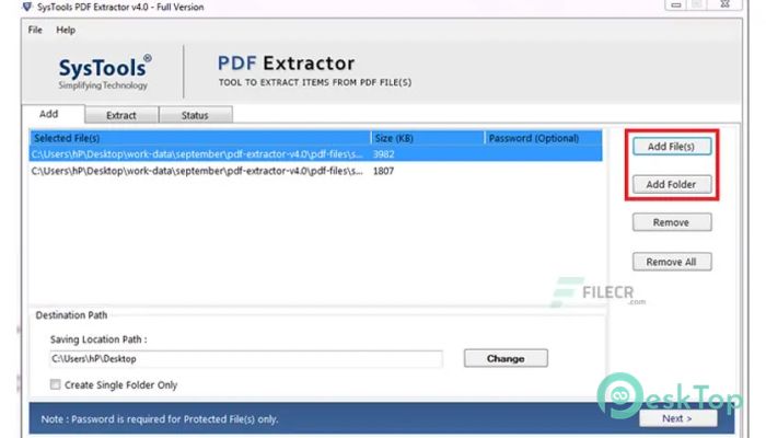 Скачать SysTools PDF Extractor 6.0 полная версия активирована бесплатно