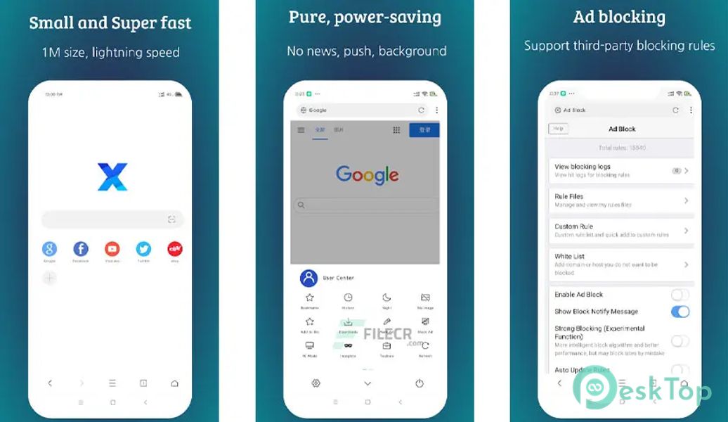 XBrowser - Mini & Super fast 5.0.3 APK MOD Полная бесплатная загрузка