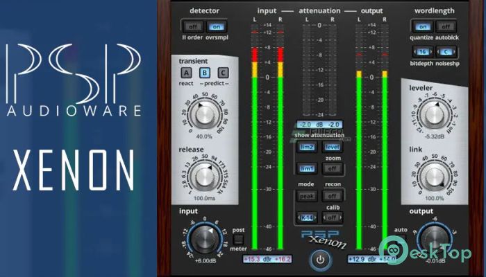 PSPaudioware PSP Xenon 1.6.2 完全アクティベート版を無料でダウンロード