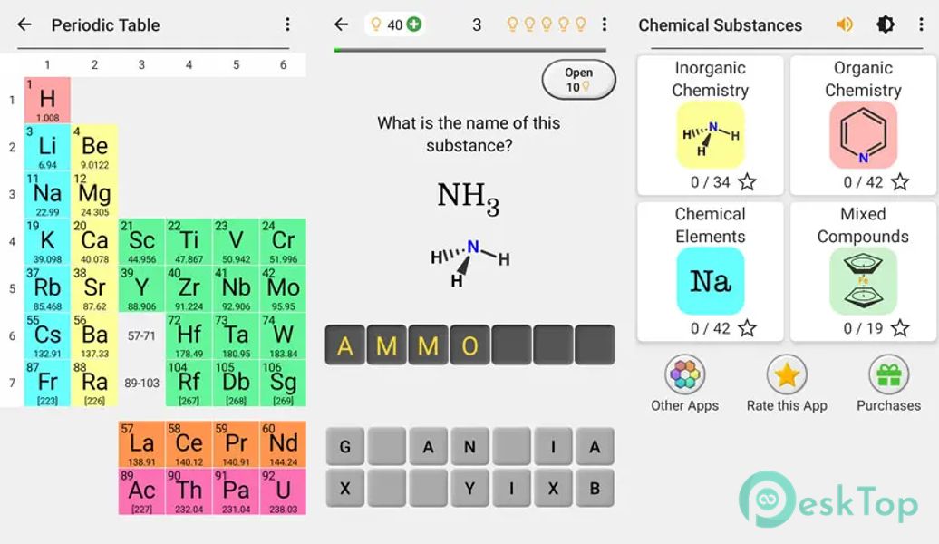 Chemical Substances – Chem-Quiz