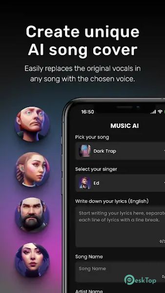 Music AI: Clone & Generator 1.5.2 APK MOD Unlocked (Full) Free Download