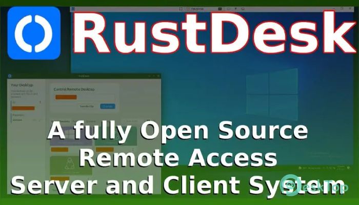 Скачать Purslane RustDesk 1.2.6 полная версия активирована бесплатно