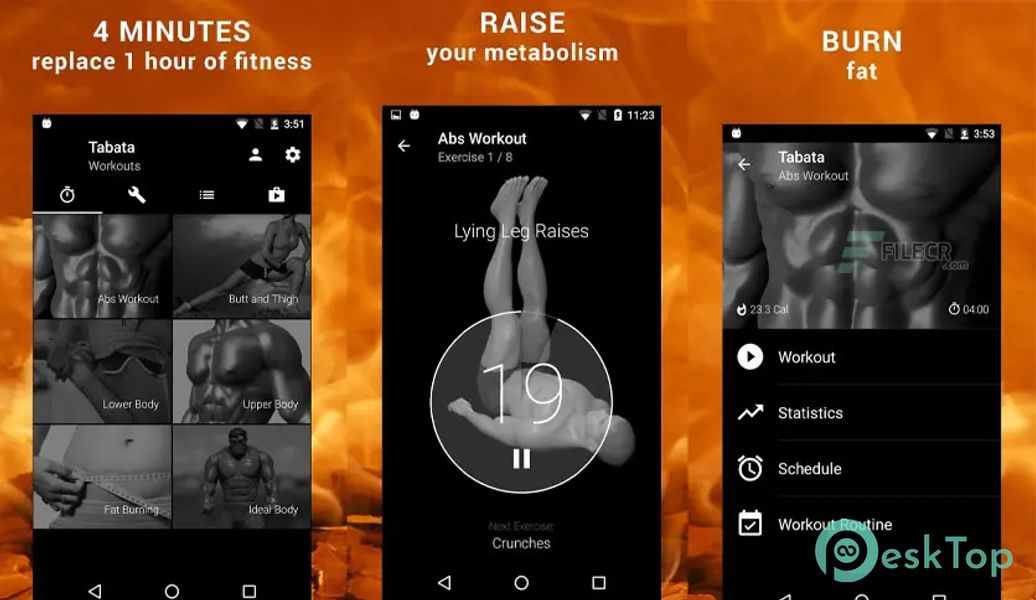 Tabata HIIT. Interval Timer v3.12 APK MOD Tam Ücretsiz İndir