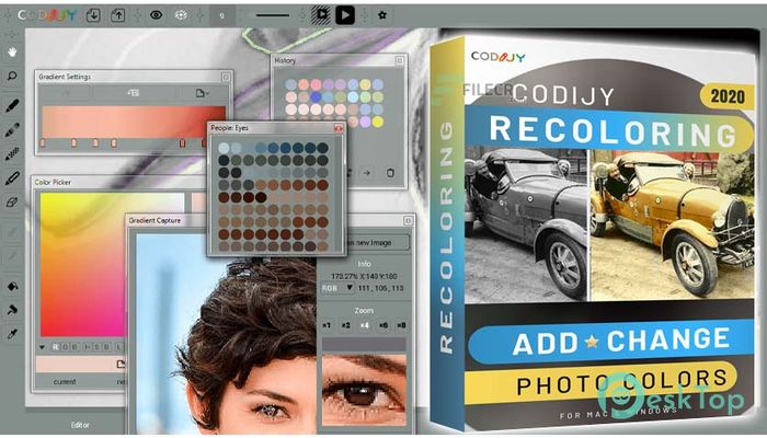 CODIJY Recoloring 3.7.6 完全アクティベート版を無料でダウンロード