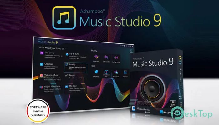  تحميل برنامج Ashampoo Music Studio 2023 v1.10.0 برابط مباشر