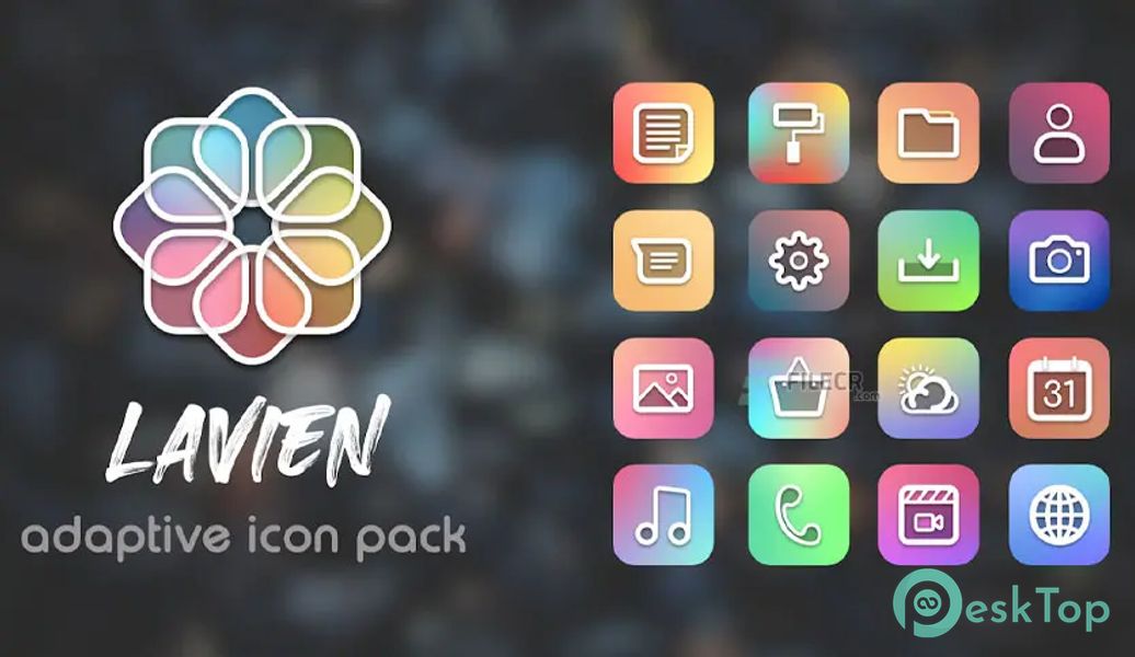 Lavien Adaptive Icon Pack 1.3 APK MOD Unlocked (Full) Free Download