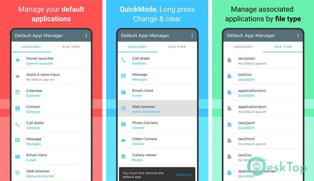 Default App Manager 2.2.0 APK MOD Unlocked (Full) Free Download