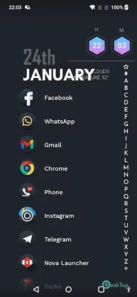 Télécharger Darko Zero Icon Pack 1.3 APK MOD Gratuitement et Complet