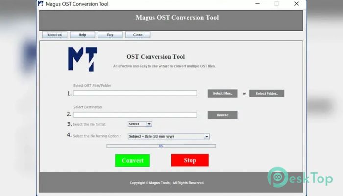 Magus OST to EML Converter 1.0.0 Tam Sürüm Aktif Edilmiş Ücretsiz İndir