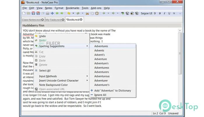 Download NoteCase Pro 4.7.7 Free Full Activated