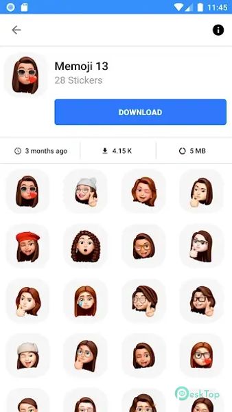 WASticker: Memoji Stickers 3.2 APK MOD تحميل مجاني كامل